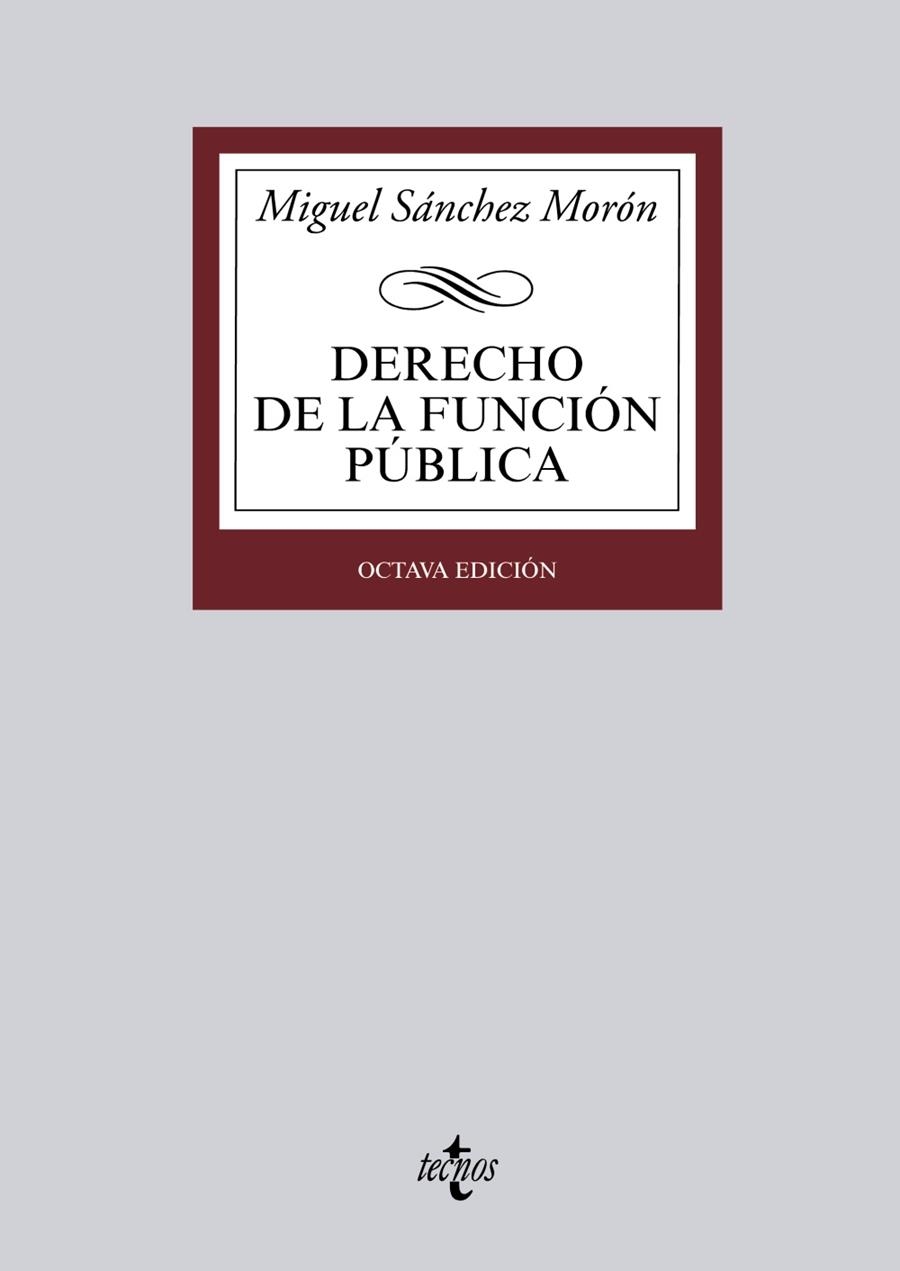 DERECHO DE LA FUNCIÓN PÚBLICA | 9788430963126 | SÁNCHEZ, MIGUEL | Llibreria Drac - Llibreria d'Olot | Comprar llibres en català i castellà online