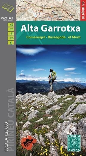 ALTA GARROTXA. MAPA I GUIA EXCURSIONISTA 1:25000 | 9788480905619 | AA.DD. | Llibreria Drac - Llibreria d'Olot | Comprar llibres en català i castellà online