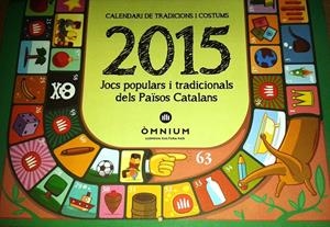 CALENDARI 2015 OMNIUM (JOCS POPULARS I TRADICIONALS) | 9788401320156 | OMNIUM | Llibreria Drac - Llibreria d'Olot | Comprar llibres en català i castellà online