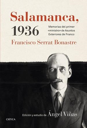 SALAMANCA, 1936 | 9788498927276 | VIÑAS, ANGEL | Llibreria Drac - Llibreria d'Olot | Comprar llibres en català i castellà online