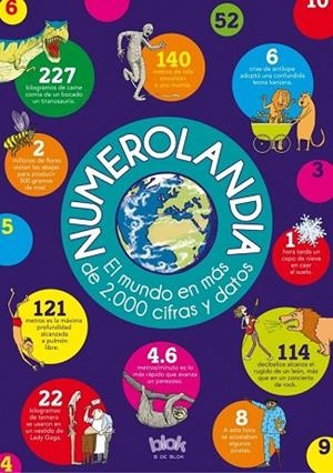 NUMEROLANDIA. EL MUNDO EN MÁS DE 2000 CIFRAS Y DATOS | 9788416075218 | MARTIN ; GIFFORD ; TAYLOR | Llibreria Drac - Llibreria d'Olot | Comprar llibres en català i castellà online