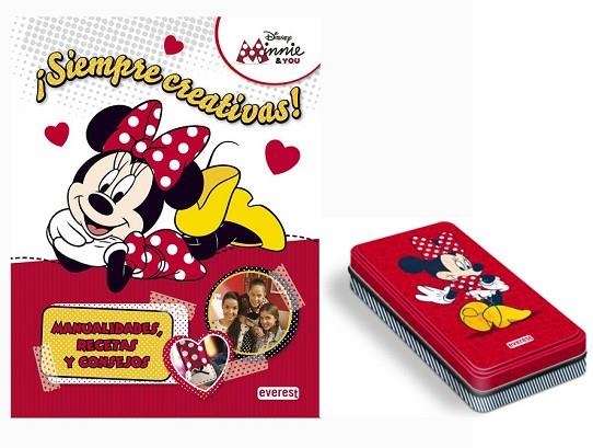 SIEMPRE CREATIVAS (MINNIE & YOU) | 9788444169965 | VV.AA. | Llibreria Drac - Llibreria d'Olot | Comprar llibres en català i castellà online