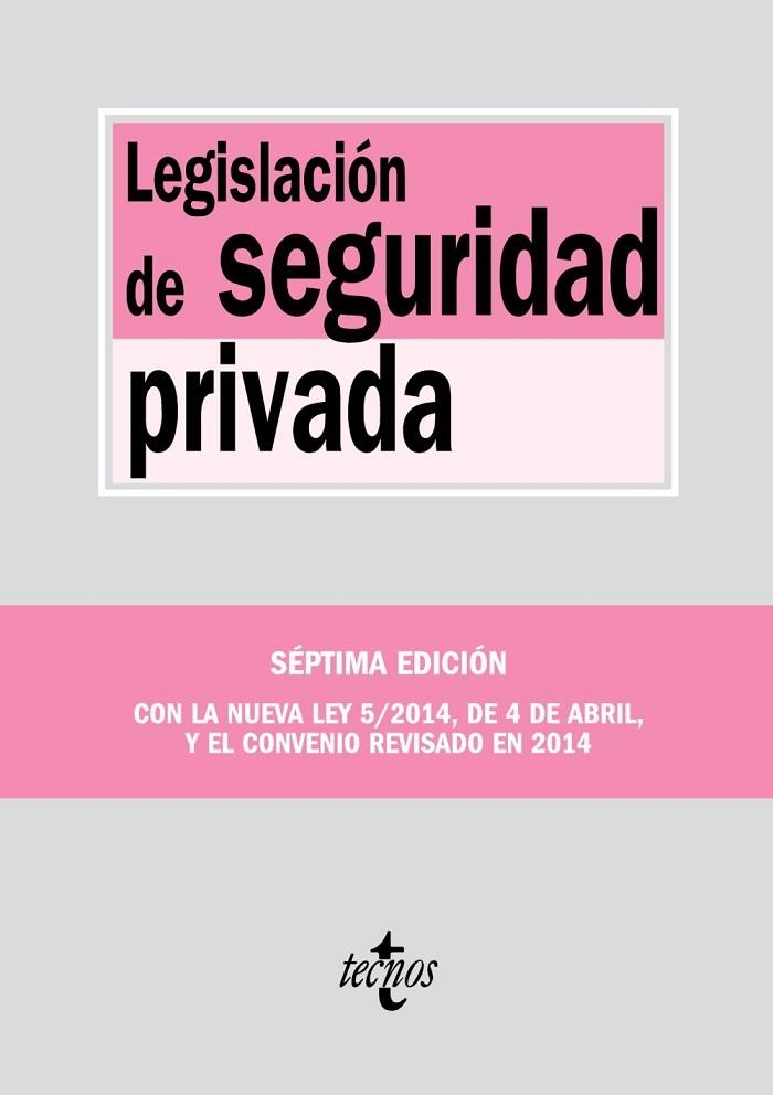 LEGISLACIÓN DE SEGURIDAD PRIVADA | 9788430963577 | EDITORIAL TECNOS | Llibreria Drac - Llibreria d'Olot | Comprar llibres en català i castellà online