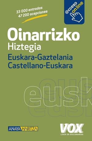 OINARRIZKO HIZTEGIA EUSKARA-GAZTELANIA / CASTELLANO-EUSKARA | 9788499741369 | Llibreria Drac - Llibreria d'Olot | Comprar llibres en català i castellà online