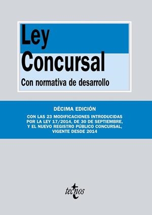 LEY CONCURSAL | 9788430964918 | AAVV | Llibreria Drac - Llibreria d'Olot | Comprar llibres en català i castellà online