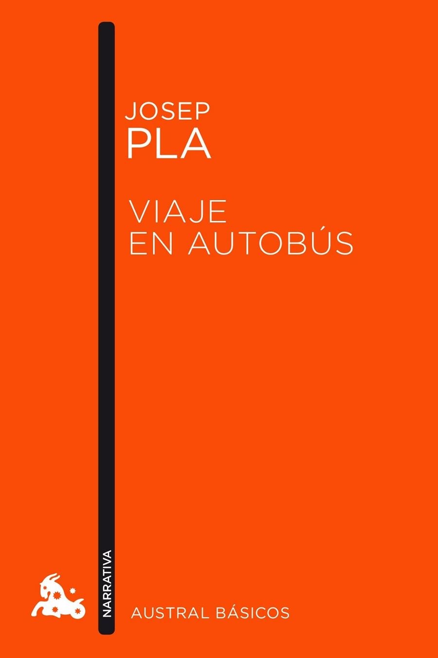 VIAJE EN AUTOBÚS | 9788423349036 | PLA, JOSEP | Llibreria Drac - Llibreria d'Olot | Comprar llibres en català i castellà online