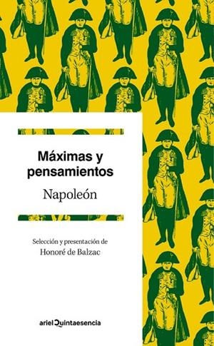 MÁXIMAS Y PENSAMIENTOS | 9788434419568 | BONAPARTE, NAPOLEÓN | Llibreria Drac - Llibreria d'Olot | Comprar llibres en català i castellà online