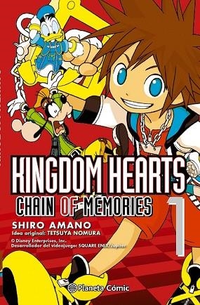 KINGDOM HEARTS CHAIN OF MEMORIES Nº 1 | 9788416244614 | AMANO, SHIRO | Llibreria Drac - Llibreria d'Olot | Comprar llibres en català i castellà online