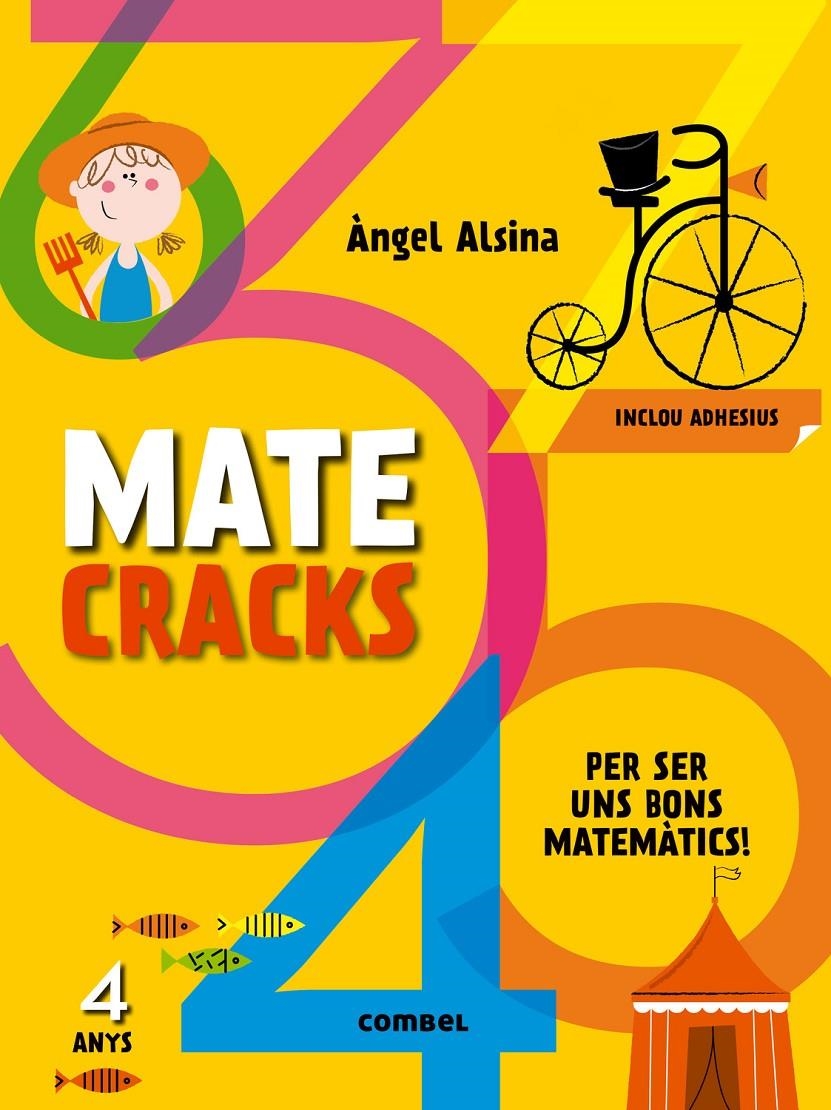 MATECRACKS 4 ANYS | 9788498259728 | ALSINA, ANGEL | Llibreria Drac - Librería de Olot | Comprar libros en catalán y castellano online