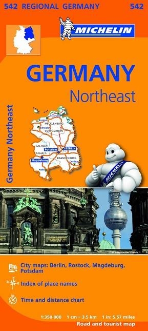 GERMANY NORTHEAST (MAPA REGIONAL 542) | 9782067183575 | AA.DD. | Llibreria Drac - Llibreria d'Olot | Comprar llibres en català i castellà online