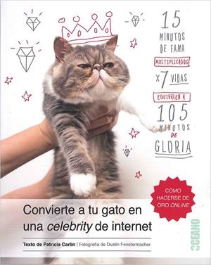 CONVIERTE A TU GATO EN UNA CELEBRITY DE INTERNET | 9788475568843 | CARLIN, PATRICIA | Llibreria Drac - Llibreria d'Olot | Comprar llibres en català i castellà online