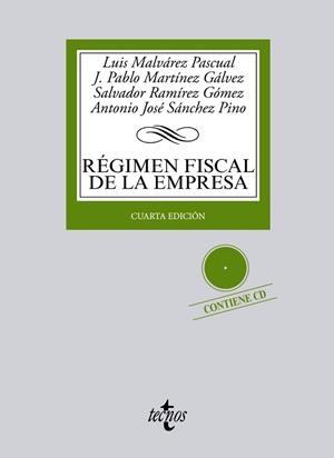 RÉGIMEN FISCAL DE LA EMPRESA | 9788430965526 | MALVÁREZ, LUIS ; MARTÍNEZ, J. PABLO ; RAMÍREZ, SALVADOR ; SÁNCHEZ, ANTONIO JOSÉ | Llibreria Drac - Llibreria d'Olot | Comprar llibres en català i castellà online