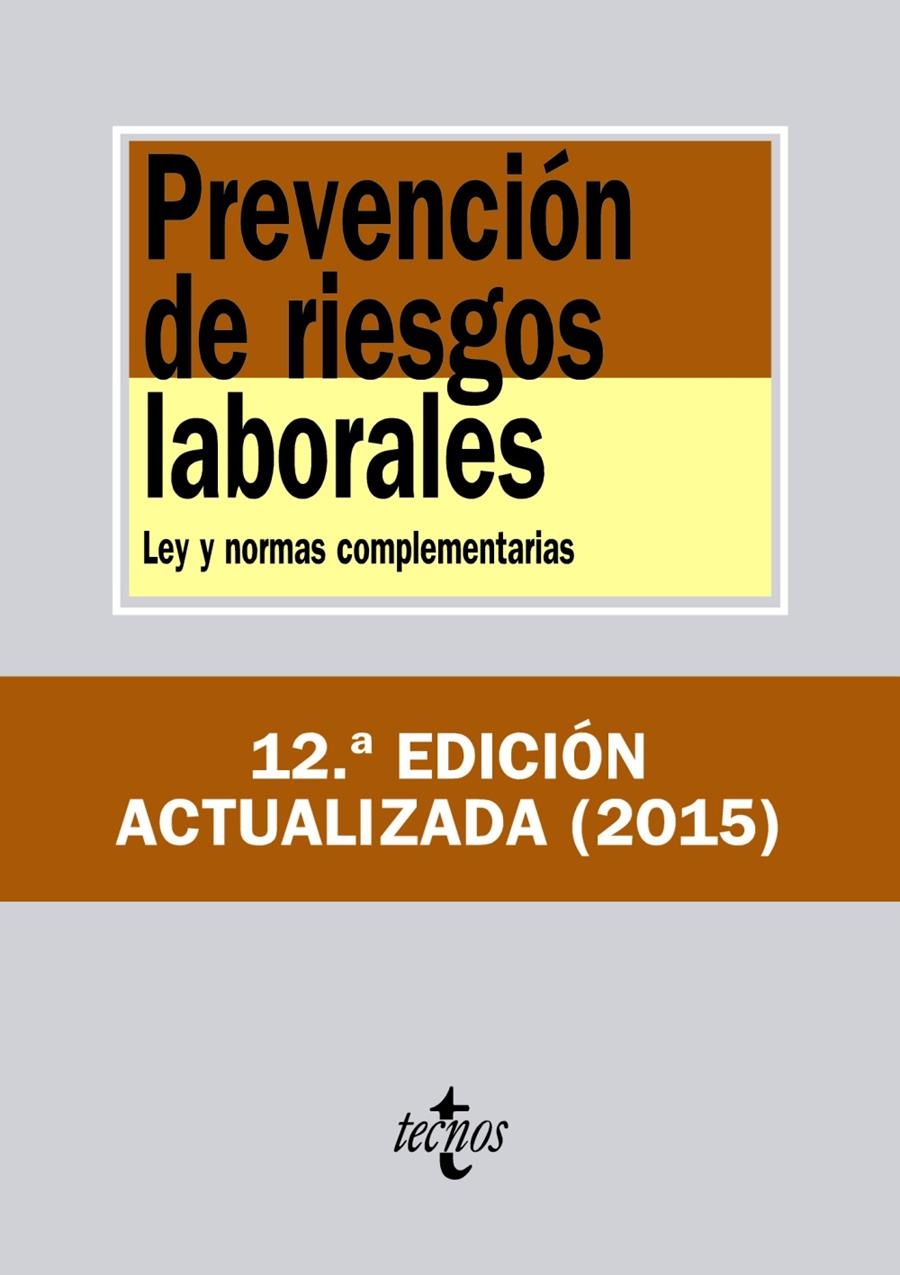 PREVENCIÓN DE RIESGOS LABORALES | 9788430955732 | AAVV | Llibreria Drac - Llibreria d'Olot | Comprar llibres en català i castellà online