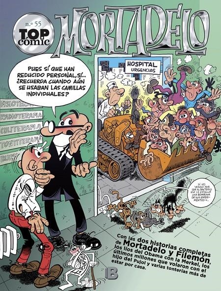 MORTADELO (TOP COMIC 55) | 9788466656696 | IBÁÑEZ TALAVERA, FRANCISCO | Llibreria Drac - Llibreria d'Olot | Comprar llibres en català i castellà online