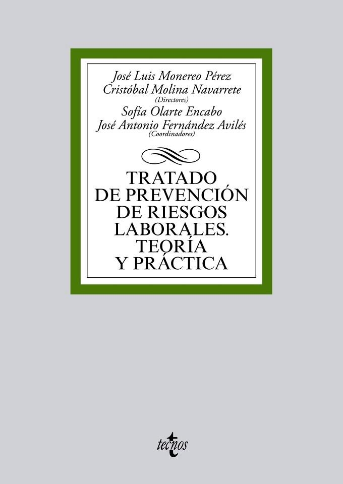 TRATADO DE PREVENCIÓN DE RIESGOS LABORALES. TEORÍA Y PRÁCTICA | 9788430965595 | VV.AA. | Llibreria Drac - Llibreria d'Olot | Comprar llibres en català i castellà online