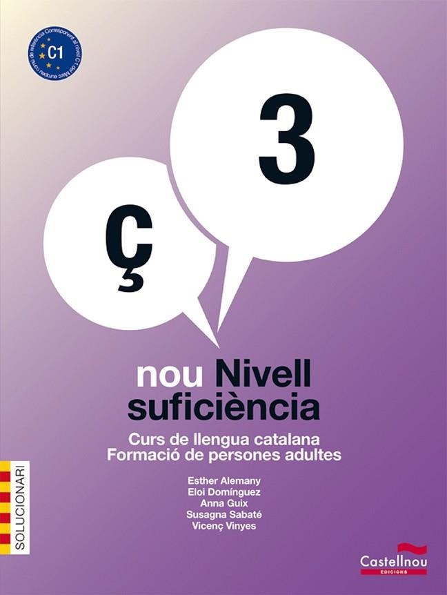 SOLUCIONARI NOU NIVELL SUFICIÈNCIA 3 | 9788498049428 | AADD | Llibreria Drac - Llibreria d'Olot | Comprar llibres en català i castellà online