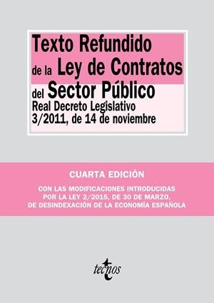 TEXTO REFUNDIDO DE LA LEY DE CONTRATOS DEL SECTOR PÚBLICO | 9788430965861 | AAVV | Llibreria Drac - Llibreria d'Olot | Comprar llibres en català i castellà online