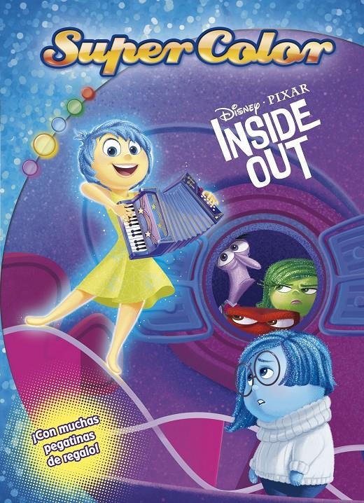 INSIDE OUT. SUPERCOLOR | 9788499516844 | DISNEY | Llibreria Drac - Llibreria d'Olot | Comprar llibres en català i castellà online