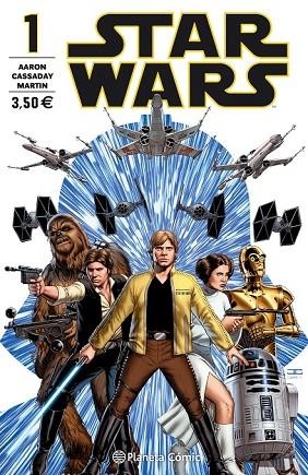 STAR WARS Nº1 (ESTÁNDAR) | 9788416308149 | AARON, JASON/ CASSADAY | Llibreria Drac - Llibreria d'Olot | Comprar llibres en català i castellà online