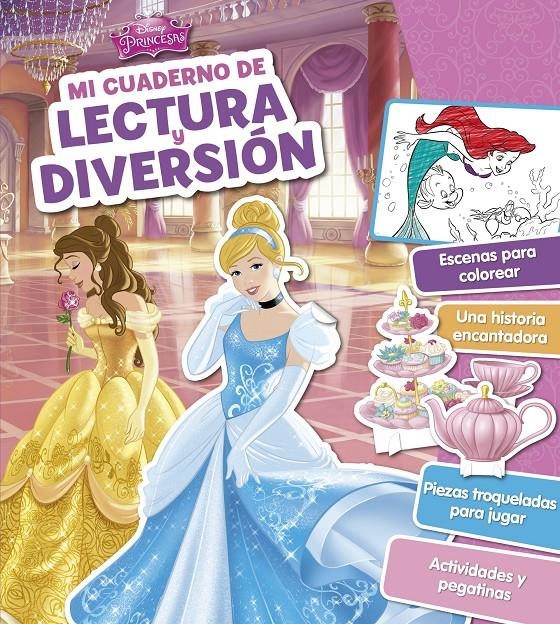 PRINCESAS. MI CUADERNO DE LECTURA Y DIVERSIÓN | 9788499516585 | DISNEY | Llibreria Drac - Llibreria d'Olot | Comprar llibres en català i castellà online