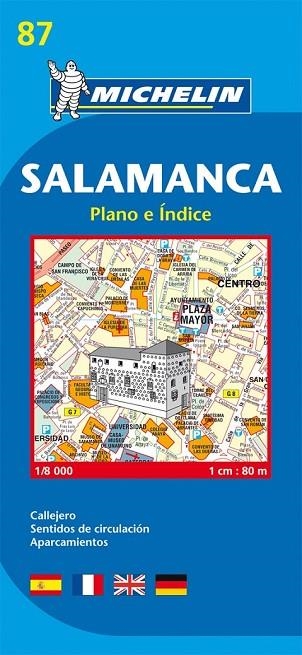 SALAMANCA PLANO E INDICE NUM. 87 | 9782067127999 | AA.VV. | Llibreria Drac - Llibreria d'Olot | Comprar llibres en català i castellà online