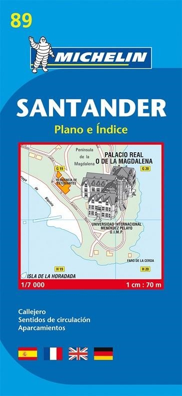 SANTANDER PLANO E INDICE NUM. 89 2007 | 9782067128019 | AA.VV. | Llibreria Drac - Llibreria d'Olot | Comprar llibres en català i castellà online