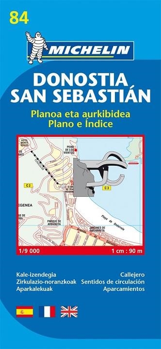 DONOSTIA SANT SEBASTIAN PLANO E INDICE NUM. 84 | 9782067127968 | AA.VV. | Llibreria Drac - Llibreria d'Olot | Comprar llibres en català i castellà online