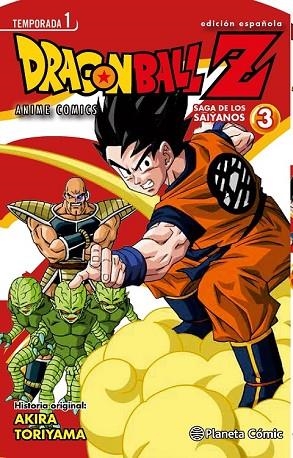 DRAGON BALL Z ANIME. SAGA DE LOS SAYANOS Nº 3 | 9788416308972 | TORIYAMA, AKIRA | Llibreria Drac - Llibreria d'Olot | Comprar llibres en català i castellà online