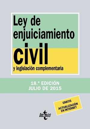 LEY DE ENJUICIAMIENTO CIVIL Y LEGISLACION COMPLEMENTARIA | 9788430966080 | AA.DD. | Llibreria Drac - Llibreria d'Olot | Comprar llibres en català i castellà online