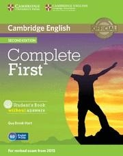 COMPLETE FIRST STUDENT'S BOOK WITHOUT ANSWERS WITH CD-ROM 2ND EDITION | 9781107633902 | BROOK-HART, GUY | Llibreria Drac - Llibreria d'Olot | Comprar llibres en català i castellà online