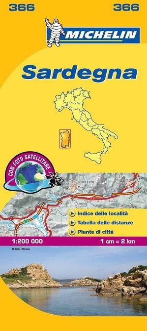 SARDEGNA MAPA LOCAL (LOCAL 366) | 9782067127296 | MICHELIN | Llibreria Drac - Llibreria d'Olot | Comprar llibres en català i castellà online