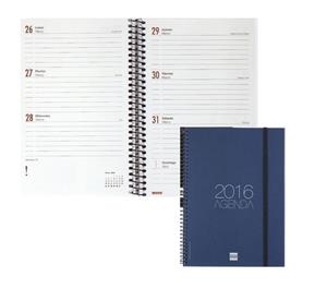 AGENDA 2016 OPAQUE E5 SV BLAU CAT | 8422952124320 | Llibreria Drac - Llibreria d'Olot | Comprar llibres en català i castellà online