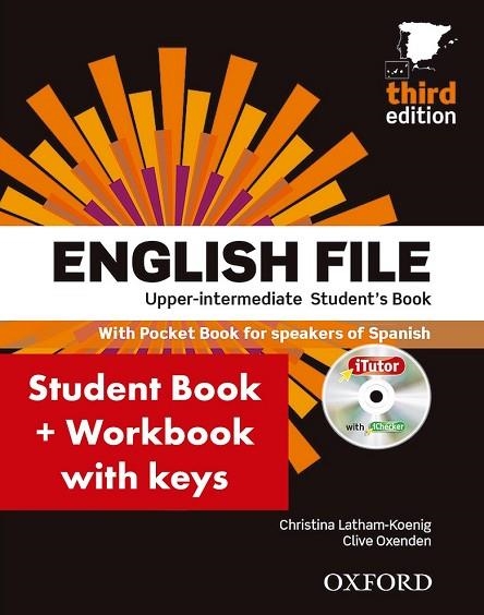 ENGLISH FILE UPPER-INTERMEDIATE: STUDENT'S BOOK WORK BOOK WITH KEY PACK (3RD EDI | 9780194558662 | VV.AA. | Llibreria Drac - Llibreria d'Olot | Comprar llibres en català i castellà online