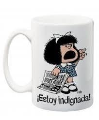 TAZA MAFALDA ESTOY INDIGNADA | 9788862129145 | VV.AA. | Llibreria Drac - Llibreria d'Olot | Comprar llibres en català i castellà online