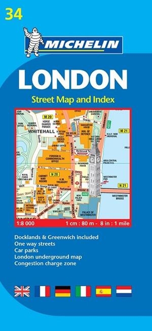 LONDON STREET MAP AND INDEX | 9782067137349 | VARIOS AUTORES | Llibreria Drac - Llibreria d'Olot | Comprar llibres en català i castellà online