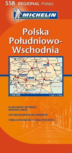 POLONIA SUDESTE MAPA MICHELIN 2009 REGIONAL 558 | 9782067129511 | VARIOS AUTORES | Llibreria Drac - Llibreria d'Olot | Comprar llibres en català i castellà online