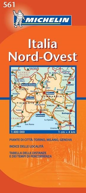 ITALIA NORD-OVEST (MAPA MICHELIN 561) | 9782067133082 | VARIOS AUTORES | Llibreria Drac - Librería de Olot | Comprar libros en catalán y castellano online