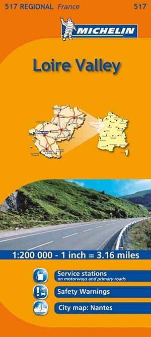 MAPA REGIONAL LOIRE VALLEY (517) | 9782067135253 | . | Llibreria Drac - Llibreria d'Olot | Comprar llibres en català i castellà online