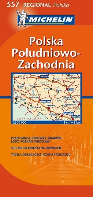 POLONIA SUDOESTE MAPA MICHELIN 2009 REGIONAL 557 | 9782067129504 | VARIOS AUTORES | Llibreria Drac - Llibreria d'Olot | Comprar llibres en català i castellà online