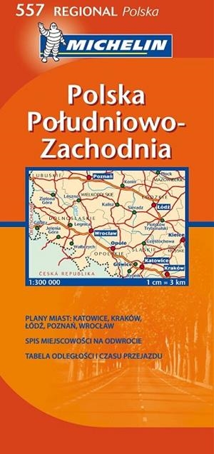 POLONIA SUDOESTE MAPA MICHELIN 2009 REGIONAL 557 | 9782067129504 | VARIOS AUTORES | Llibreria Drac - Llibreria d'Olot | Comprar llibres en català i castellà online