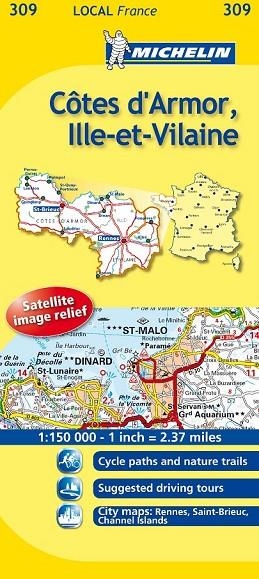 COTES D'ARMOR, ILLE-ET-VILAINE MAPA LOCAL FRANCE (309) | 9782067133631 | VV.AA. | Llibreria Drac - Llibreria d'Olot | Comprar llibres en català i castellà online