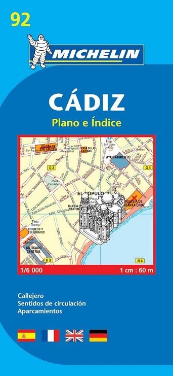 CADIZ PLANO E INDICE (NUM. 92) | 9782067140790 | AA.VV. | Llibreria Drac - Llibreria d'Olot | Comprar llibres en català i castellà online