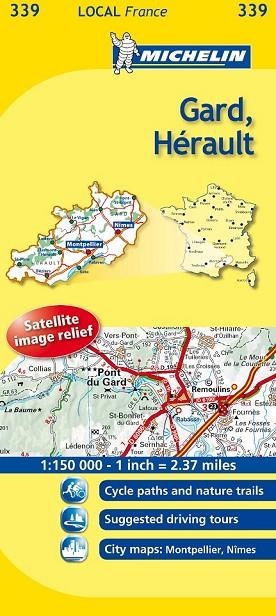 GARD, HERAULT MAPA LOCAL FRANCE (339) | 9782067133938 | AA.VV. | Llibreria Drac - Llibreria d'Olot | Comprar llibres en català i castellà online