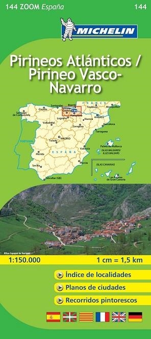 MAPA ZOOM PIRINEOS ATLANTICOS / PIRINEO VASCO-NAVARRO (144) | 9782067140639 | AA.VV. | Llibreria Drac - Llibreria d'Olot | Comprar llibres en català i castellà online