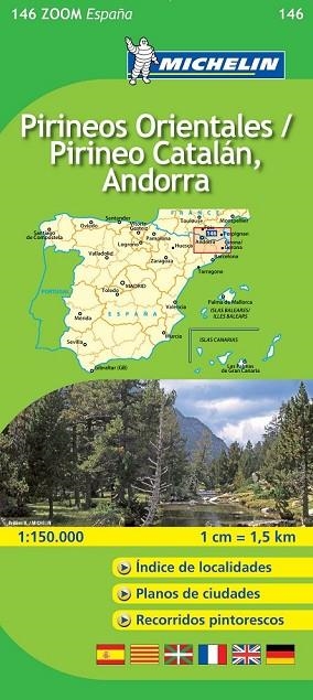 MAPA ZOOM PIRINEOS ORIENTALES / PIRINEO CATALAN, ANDORRA (146) | 9782067140653 | AA.VV. | Llibreria Drac - Llibreria d'Olot | Comprar llibres en català i castellà online