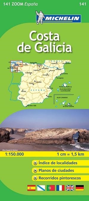 COSTA DE GALICIA (MAPA ZOOM 141) | 9782067140608 | AA.DD. | Llibreria Drac - Llibreria d'Olot | Comprar llibres en català i castellà online