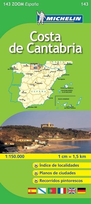 MAPA ZOOM COSTA DE CANTABRIA (143) | 9782067140622 | VARIOS AUTORES | Llibreria Drac - Llibreria d'Olot | Comprar llibres en català i castellà online