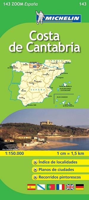 MAPA ZOOM COSTA DE CANTABRIA (143) | 9782067140622 | VARIOS AUTORES | Llibreria Drac - Llibreria d'Olot | Comprar llibres en català i castellà online