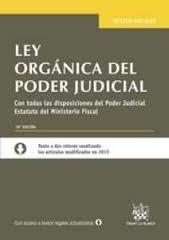 LEY ORGÁNICA DEL PODER JUDICIAL. CON TODAS LAS DISPOSICIONES DEL PODER JUDICIAL. ESTATUTO DEL MINISTERIO FISCAL | 9788491190202 | AAVV | Llibreria Drac - Llibreria d'Olot | Comprar llibres en català i castellà online