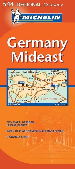 GERMANY MIDEAST MAPA REGIONAL GERMANY Nº544 | 9782067134034 | VV.AA. | Llibreria Drac - Llibreria d'Olot | Comprar llibres en català i castellà online